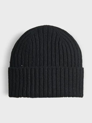 Someday Czapka beanie "Bistella" w kolorze czarnym rozmiar: onesize