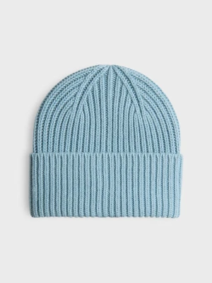 Someday Czapka beanie w kolorze błękitnym rozmiar: onesize