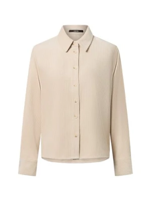 Someday Damska sztruksowa bluzka koszulowa - Zortney bold Kobiety Sztuczne włókno beżowy jednolity,