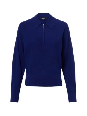 Someday Damski sweter z dzianiny - Tineki Kobiety Sztuczne włókno niebieski jednolity,