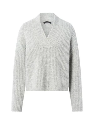 Someday Damski sweter z dzianiny z moherem - Talyna Kobiety szary marmurkowy,