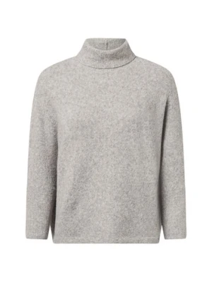 Someday Damski sweter z dzianiny z wełną - detal Tiola Kobiety Sztuczne włókno szary marmurkowy,