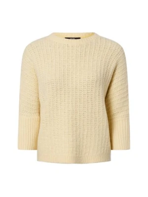 Someday Damski sweter z dzianiny z wełną i alpaką - Tumelda Kobiety Sztuczne włókno żółty jednolity,