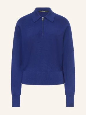 Someday Dzianinowa Koszulka Polo Tineki blau