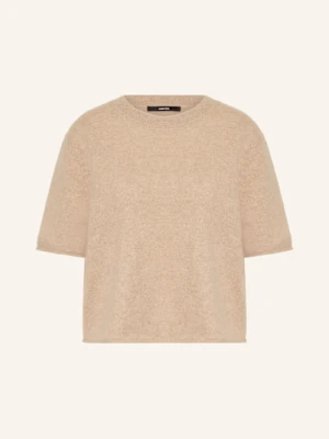 Someday Dzianinowa Koszulka Talma Z Kaszmiru beige
