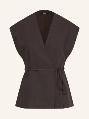 Someday Kamizelka Typu Blazer Varyn braun