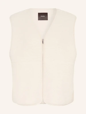 Someday Kamizelka Z Pluszowego Materiału Uliv weiss