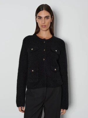 Someday Kardigan w kolorze czarnym rozmiar: 42