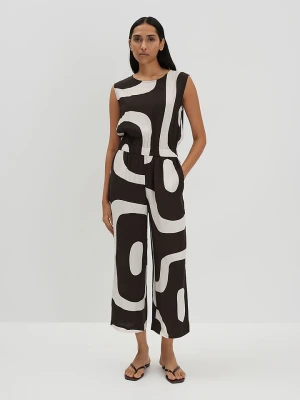 Someday Kombinezon w kolorze czarno-białym rozmiar: 40