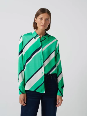 Someday Koszula "Zulmara" w kolorze zielono-białym rozmiar: 42