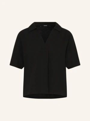 Someday Koszulka Keliane Z Mieszanki Materiałów schwarz