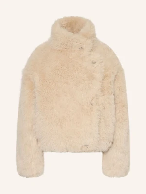 Someday Kurtka Ze Sztucznego Futra Vurla beige ECRU