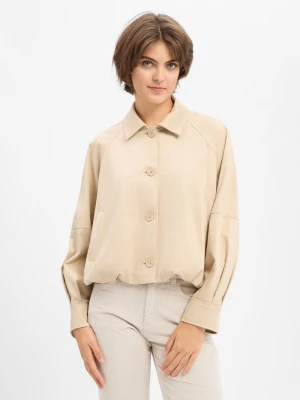 Someday Marynarka damska - Nayomi Kobiety Sztuczne włókno beżowy jednolity,