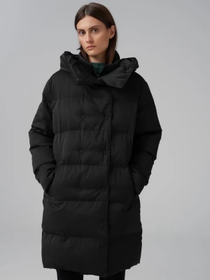 Someday Płaszcz zimowy "Veo" w kolorze czarnym rozmiar: 34