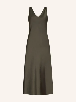 Someday Satynowa Sukienka Qova Pure gruen KHAKI