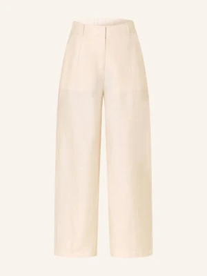Someday Spodnie 7/8 Cisilia Barrel Z Lnu beige