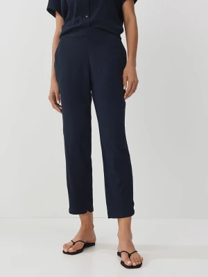 Someday Spodnie w kolorze granatowym rozmiar: 34