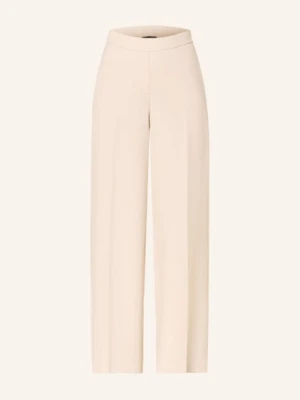 Someday Spodnie Z Materiału Typu Marle Charlie Palazzo beige