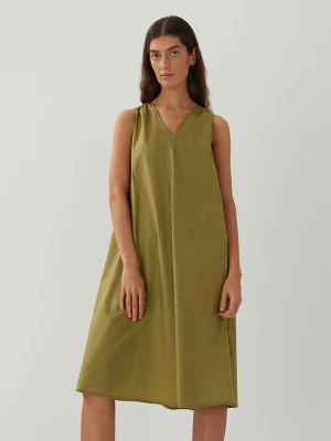 Someday Sukienka "Quebbie" w kolorze khaki rozmiar: 40
