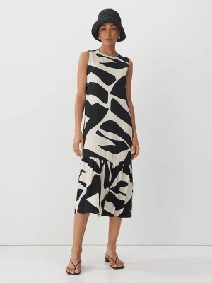 Someday Sukienka w kolorze czarno-białym rozmiar: 36