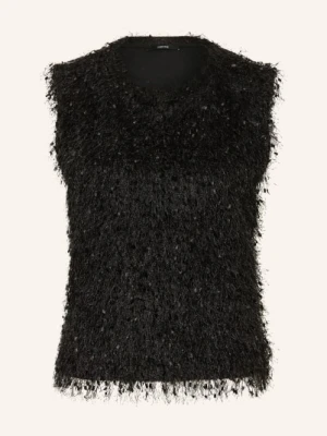 Someday Sweter Bez Rękawów Ufeah schwarz