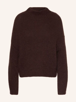 Someday Sweter Talissa braun CIEMNOBRĄZOWY