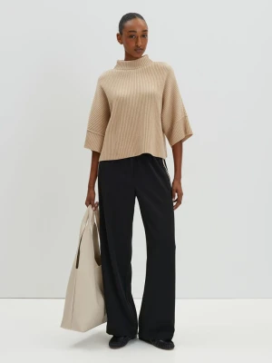 Someday Sweter "Talja" w kolorze jasnobrązowym rozmiar: M