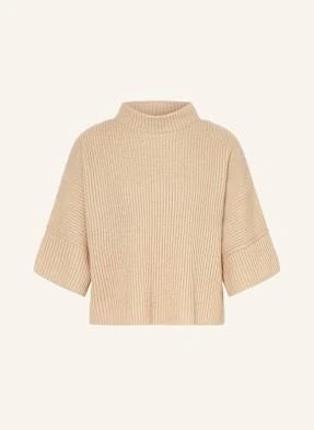 Someday Sweter Talja Z Rękawami 3/4 beige