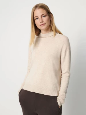Someday Sweter "Tarisa" w kolorze beżowym rozmiar: 38