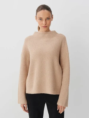 Someday Sweter "Telany" w kolorze beżowym rozmiar: M