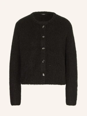 Someday Sweter Tiah Z Błyszczącą Przędzą schwarz