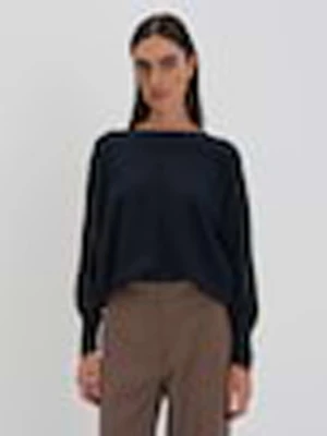 Someday Sweter w kolorze czarnym rozmiar: 36
