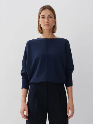 Someday Sweter w kolorze granatowym rozmiar: 36