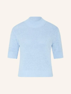 Someday Sweter Z Dzianiny Tavery Detail blau