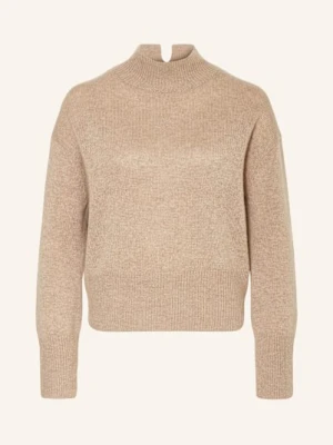 Someday Sweter Z Kaszmiru Tenni beige