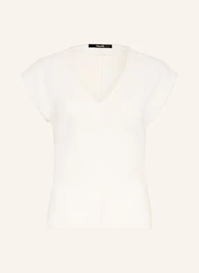 Someday T-Shirt Kava Z Drapowaniem weiss