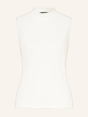 Someday Top Z Materiału Frotte Kosina weiss