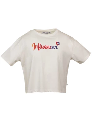 SomeOne Kids Koszulka "Social" w kolorze kremowym rozmiar: 164