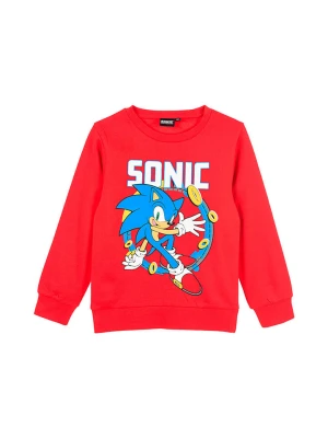 Sonic Bluza "Sonic" w kolorze czerwonym rozmiar: 140