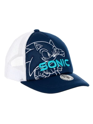 Sonic Czapka "Sonic" w kolorze granatowo-białym rozmiar: 52 cm