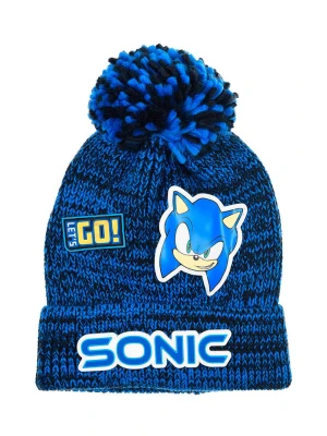Sonic Czapka "Sonic" w kolorze niebieskim rozmiar: 52 cm