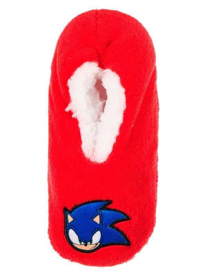 Sonic Kapcie "Sonic" w kolorze czerwonym rozmiar: 23-26