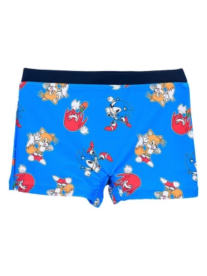 Sonic Kąpielówki "Sonic Classic" w kolorze niebieskim ze wzorem rozmiar: 140
