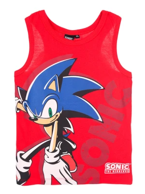 Sonic Top "Sonic" w kolorze czerwonym rozmiar: 104