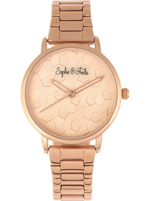 Sophie & Freda Zegarek kwarcowy "Breckenridge" w kolorze różowozłotym rozmiar: onesize