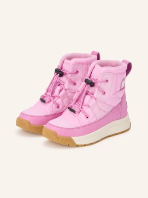 Sorel Botki Sznurowane Whitney Iii Mid Wp rosa