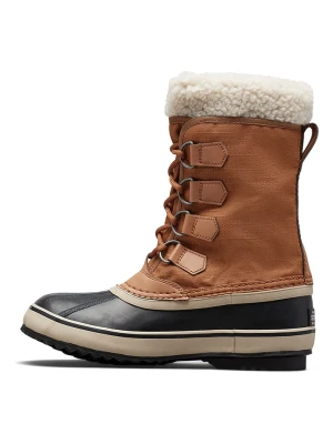 Sorel Botki zimowe "Winter Carnival" w kolorze jasnobrązowym rozmiar: 39, 5