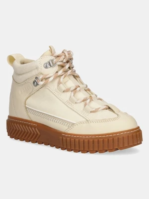 Sorel buty ONA AVE PEAK BOOT WP damskie kolor beżowy na platformie 2138441292