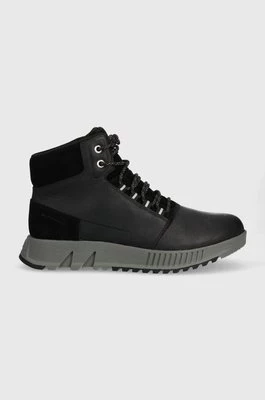 Sorel buty skórzane MAC HILL LITE MID WP męskie kolor czarny 2048841010