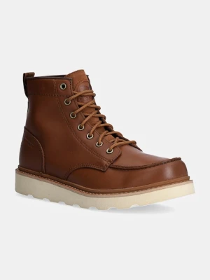 Sorel buty skórzane SLABTOWN 62 MOC WP męskie kolor brązowy 2078331242